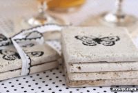 DIY Stamped Tile Coasters: Step-by-Step Guide for Stylish Coasters