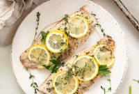 Crispy Baked Red Snapper with Lemon and Herbs