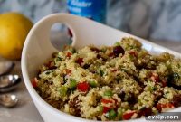 Aromatic Rose Water Quinoa Salad with Citrus & Pistachios