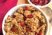 Big-Cluster Gluten-Free Granola: Crunchy, High-Protein Breakfast Mix