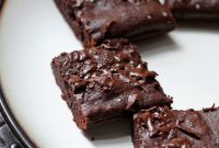 Salted Mexican Chocolate Black Bean Brownies Recipe