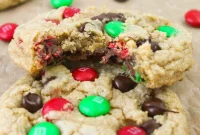 Christmas M&M Cookies: Festive Holiday Cookie Recipe
