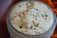 Copycat Wingstop Ranch Dressing Recipe for Homemade Wings