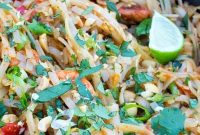 Low-Calorie Chicken Pad Thai Recipe — Lighter Pad Thai Dinner