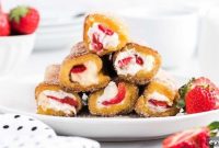 Cinnamon French Toast Roll-Ups with Maple Dipping Sauce