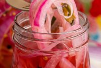 Tangy Quick Pickled Red Onions for Tacos, Salads & Sandwiches