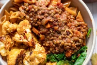 French Green Lentil Bolognese Recipe for Hearty Weeknight Meals