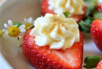 Cheesecake-Filled Deviled Strawberries Recipe That Wows