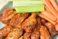 Crispy Oven-Baked Buffalo Wings with Tangy Hot Sauce
