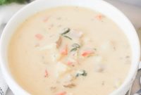 Creamy Tuscan Chicken Sausage Soup Recipe