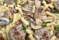 Creamy Meatball Pasta Recipe — Quick Cheat Version