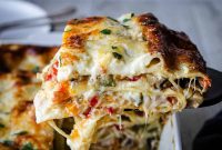 Creamy White Sauce Vegetable Lasagna Recipe for Family Meals