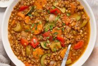 Hearty Lentil and Vegetable Stew Recipe for Comforting Dinners