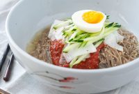 Spicy Bibim Naengmyeon: Korean Cold Buckwheat Noodle Recipe