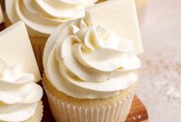Decadent White Chocolate Cupcakes with Creamy Frosting