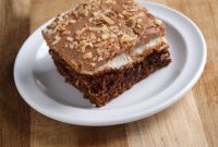 Mississippi Mud Brownies with Coconut Crumble