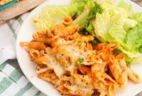 Cheesy Baked Pasta Casserole with Crispy Topping