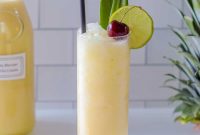 Piña Colada on the Rocks — Cocktail Recipe with Pitcher Option