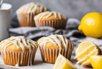 Lemon Sour Cream Muffins Recipe — Moist Citrus Muffins