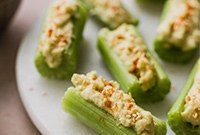 Keto Vegan Hummus Celery Boats — Low-Carb Snack Idea