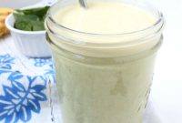 Creamy Almond Butter Smoothie with Spinach & Banana