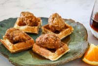 Crispy Fried Chicken with Fluffy Belgian Waffles Recipe