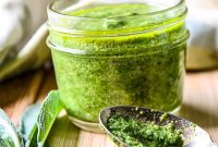 Walnut and Sage Pesto Recipe for Pasta, Bread & Vegetables