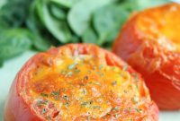Keto Tuna Melt Stuffed Tomatoes Recipe for Low-Carb Meals