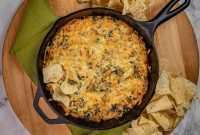 Smoky Three-Cheese Spinach and Artichoke Dip Recipe