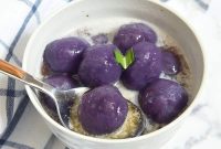 Purple Sweet Potato Biji Salak Recipe — How to Make Ubi Ungu Biji Salak