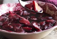 Strawberry Sauce with Black Pepper and Cabernet for Desserts