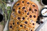 Rosemary Focaccia with Roasted Red Grapes — Must-Read Baking Blogs