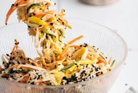 Kani Salad with Creamy Sesame Dressing Recipe