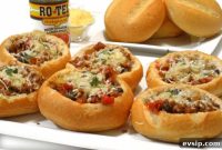 Parmesan Sausage Stuffed Bread Bowls Recipe
