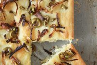 Caramelized Onion & Olive Focaccia — Vegan Artisan Bread Recipe