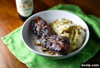 Guinness-Marinated Beef Short Ribs for St. Patrick’s Day on the Big Green Egg