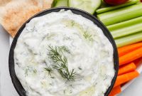 Authentic Greek Tzatziki Recipe: Creamy Yogurt & Cucumber Dip