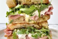 Mortadella & Burrata Sandwich Recipe – Creamy Italian Panino