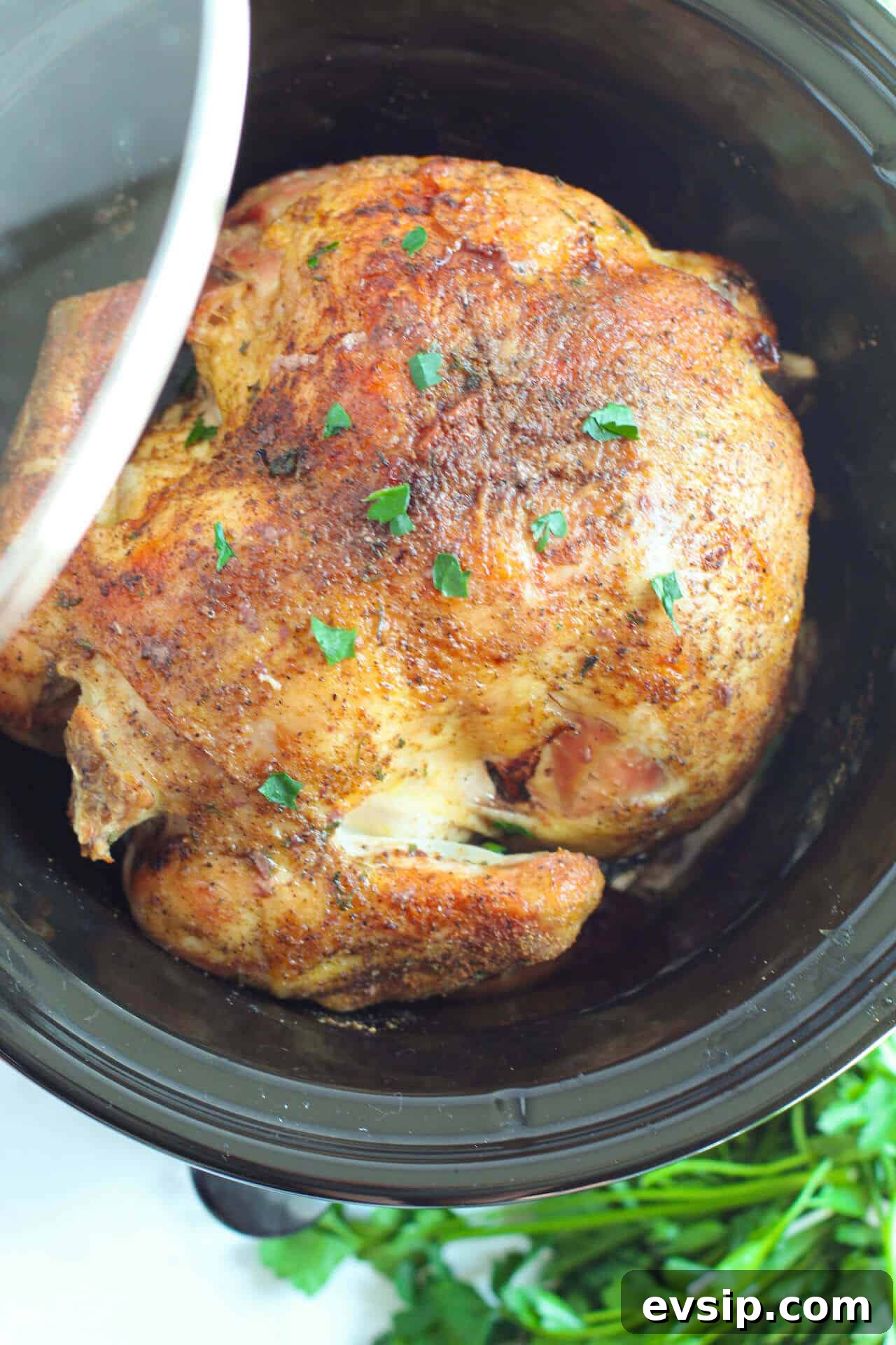 Crock Pot Roasted Chicken