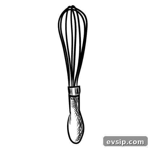 Homemade Strawberry Compote: Quick Recipe for Desserts 11 Image of a whisk