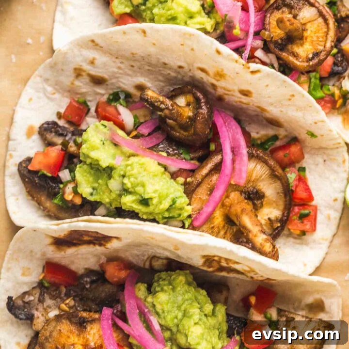 Image for Portobello Mushroom Tacos Recipe