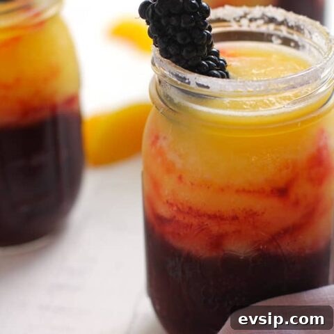 Image for Blackberry Peach Frozen Margaritas