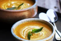 Roasted Carrot and Basil Soup for Cozy Autumn Evenings