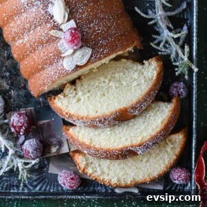 Overhead of 3 slices of Scandinavian cake on a meatal tray.