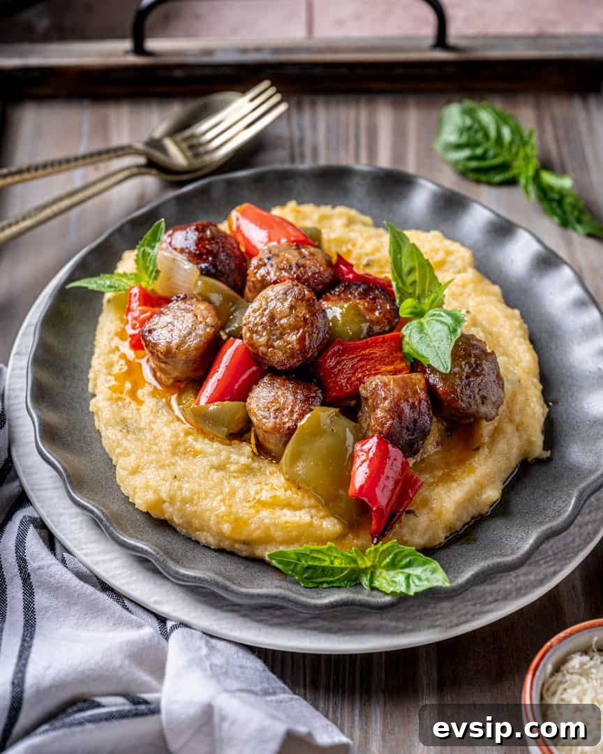 Oven-Roasted Italian Sausage and Peppers with Garlic and Herbs 2 Oven Roasted Italian Sausage and Peppers recipe
