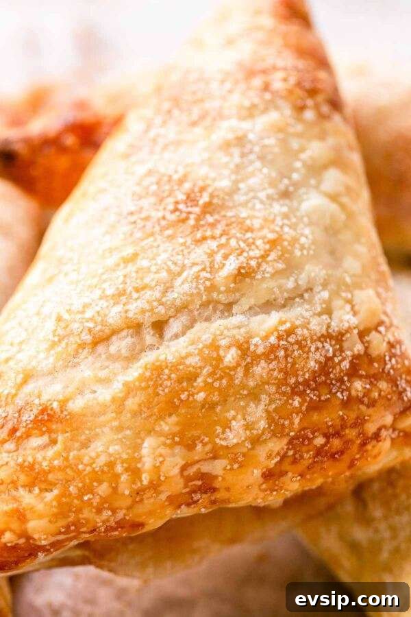 Looking for a sweet pastry dessert? Try these puff pastry apple turnovers. Made with homemade apple pie filling and done in less than 30 minutes.