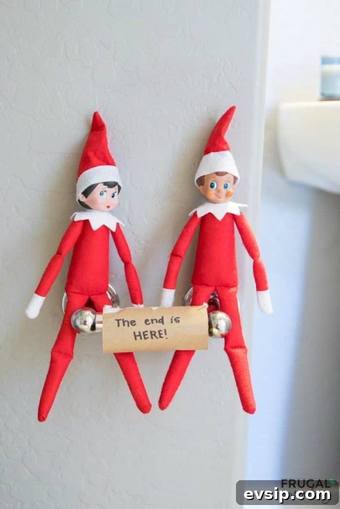 elf on the shelf ideas