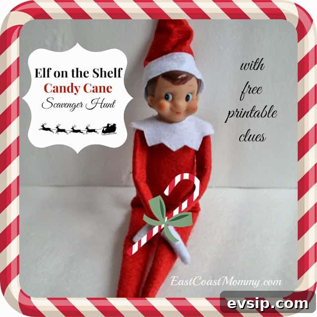 Elf on the Shelf printable
