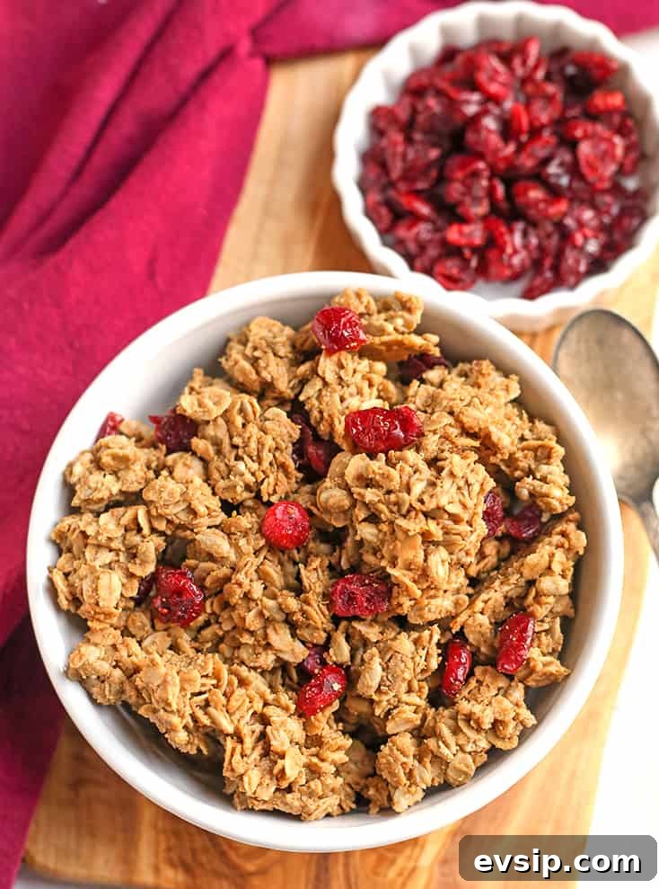 Big-Cluster Gluten-Free Granola: Crunchy, High-Protein Breakfast Mix 2 bowl of gluten free granola