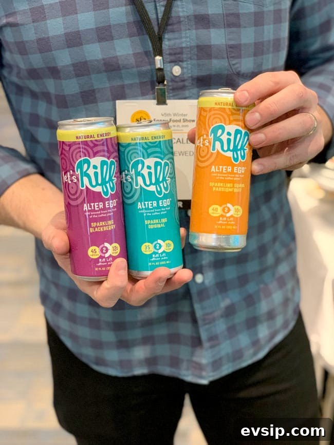 Top Food Trends from the 2020 Winter Fancy Food Show 6 Riff cascara coffee beverage 3 flavors handheld in cans